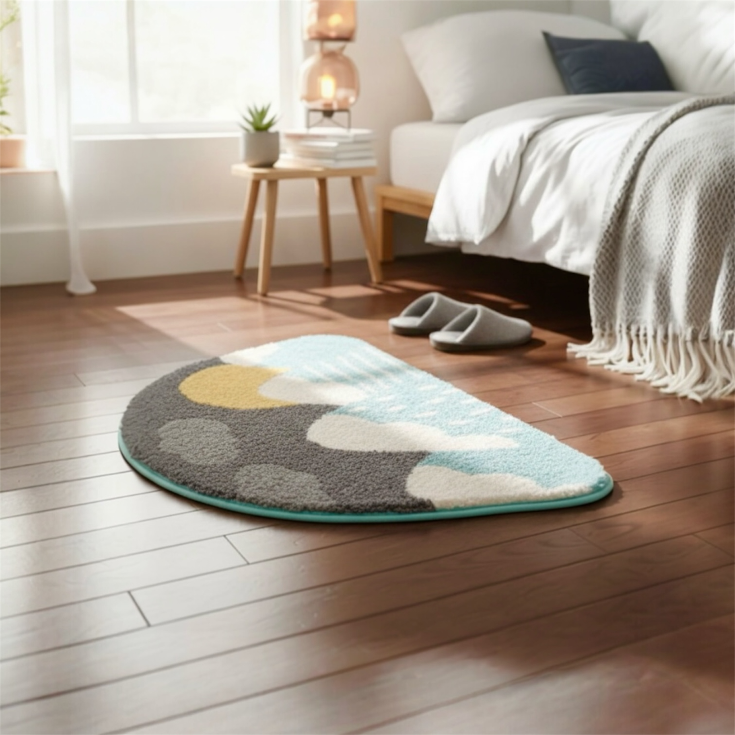 Super Absorbent Microfiber Anti Skid Floor Mat 40x60 cm Mountain styling