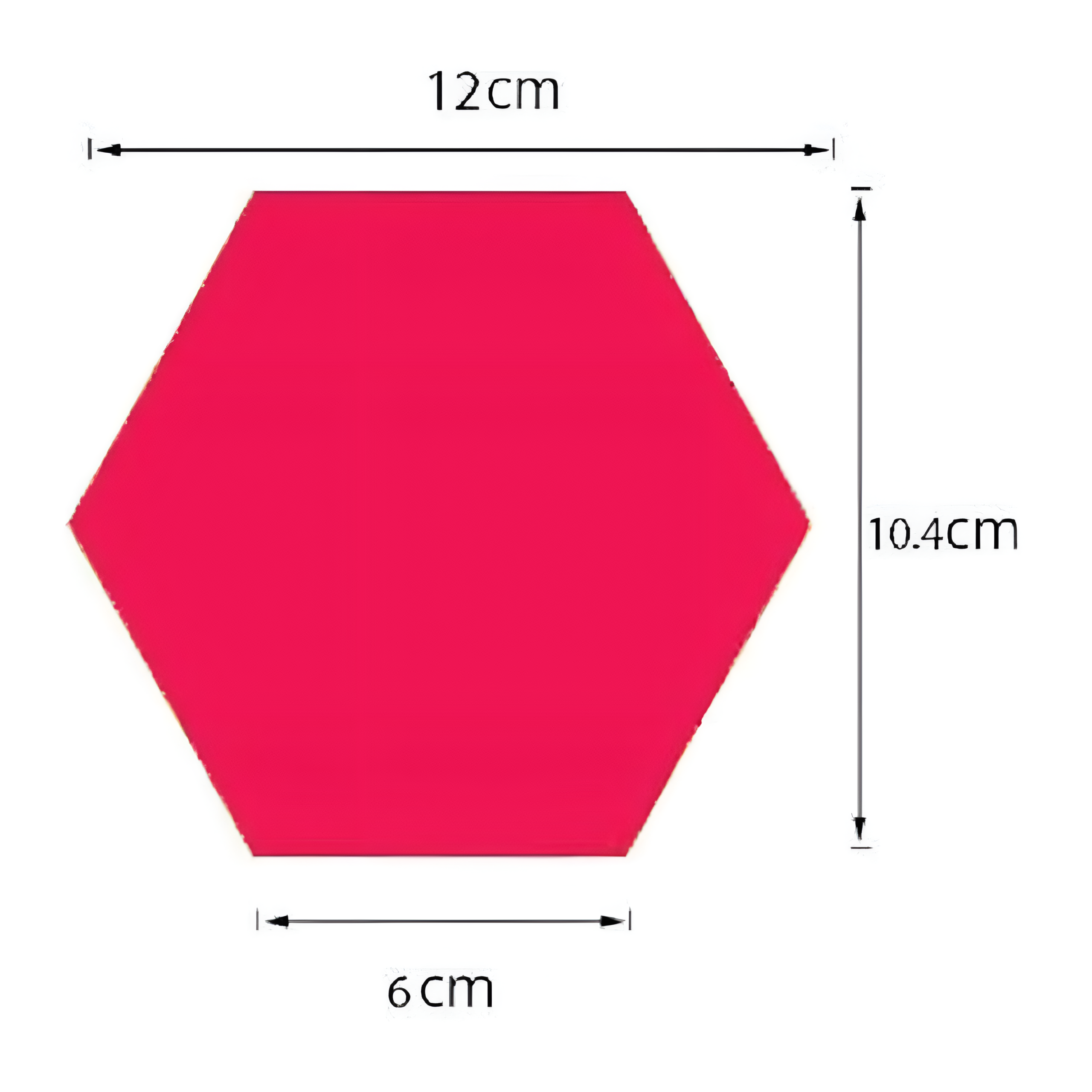 3D Hexagon Mirror Wall Stickers (28 PCS) Silver Acrylic Self Adhesive Wall Decor Size