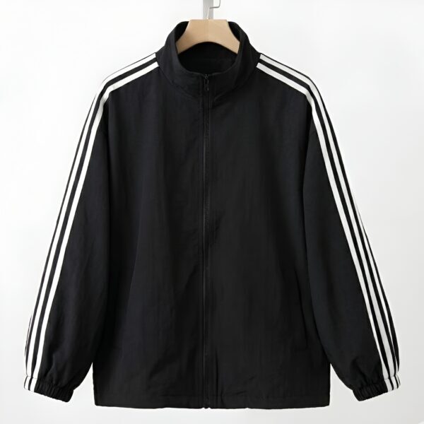 Classic Black Bomber Jacket for Men & Women