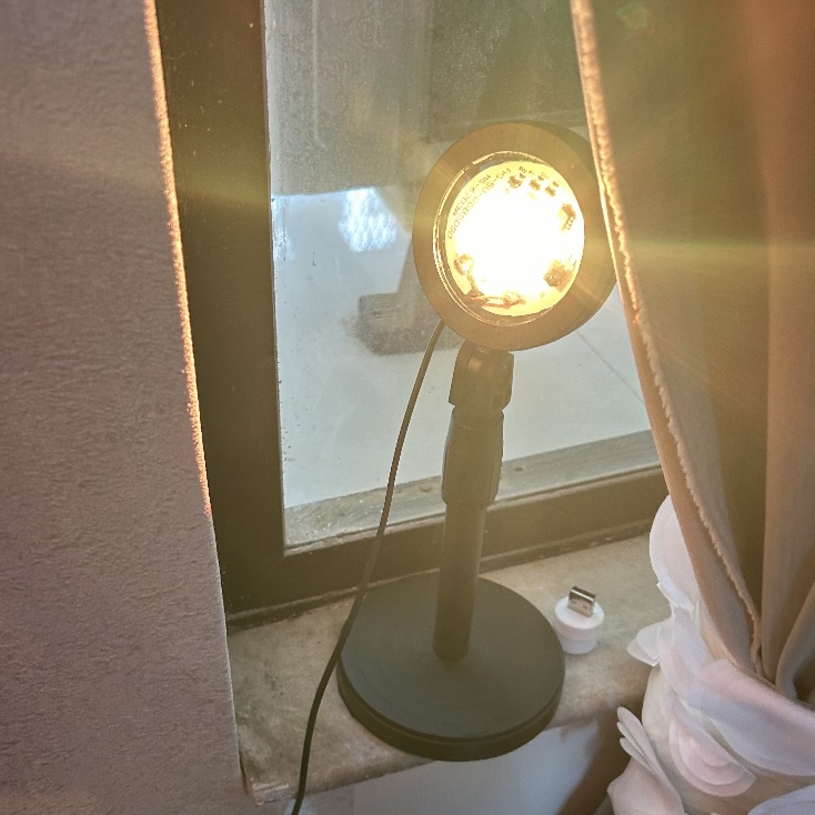 16 Color LED Sunset Projection Lamp with Remote