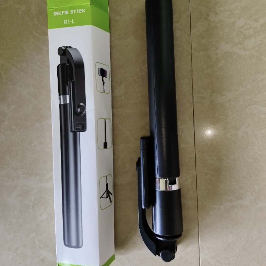 R1-L Selfie Stick Tripod with Remote & 360° Rotation Phone Holder