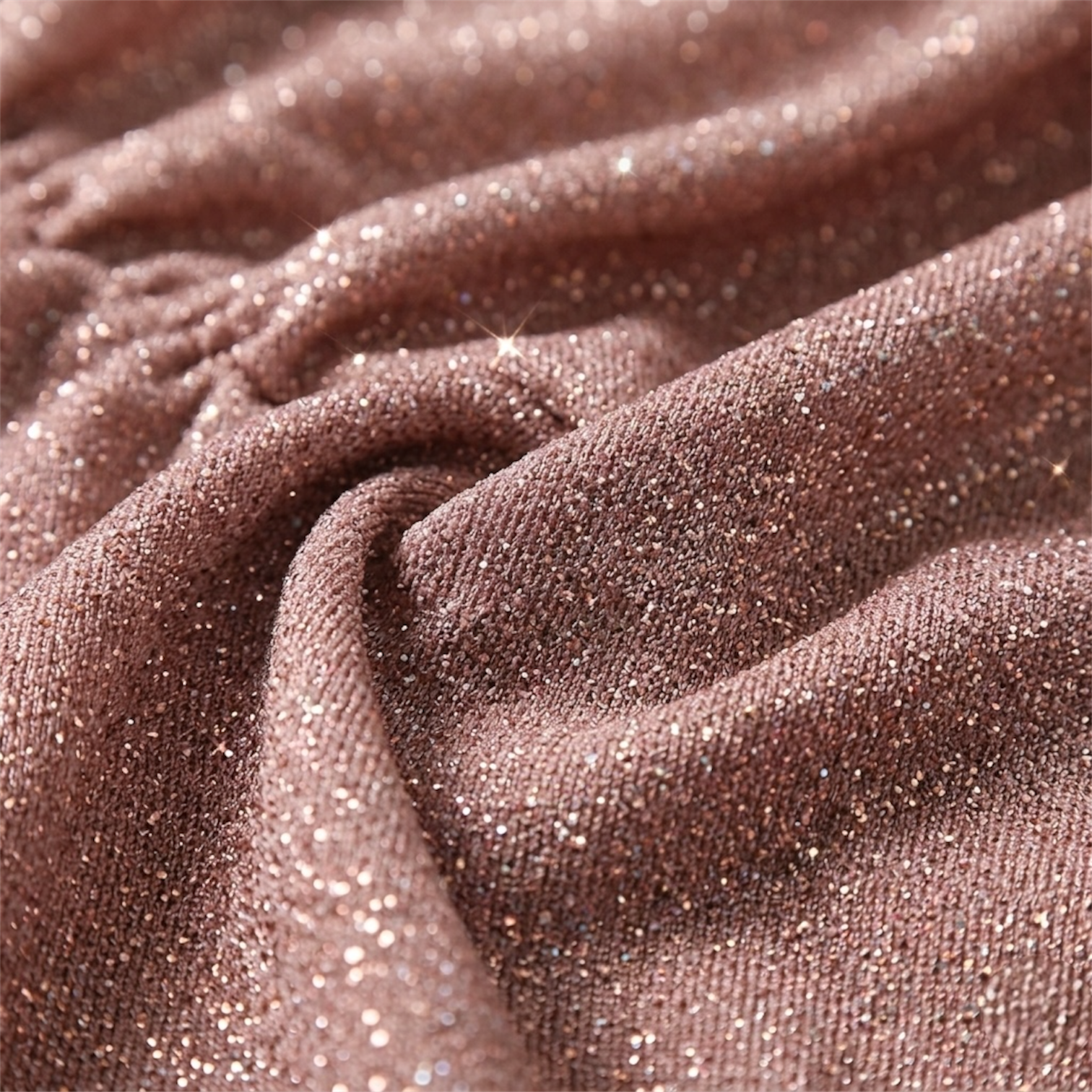 Pink Bodycon Party Dress for Women (Strapless Lycra) Material view