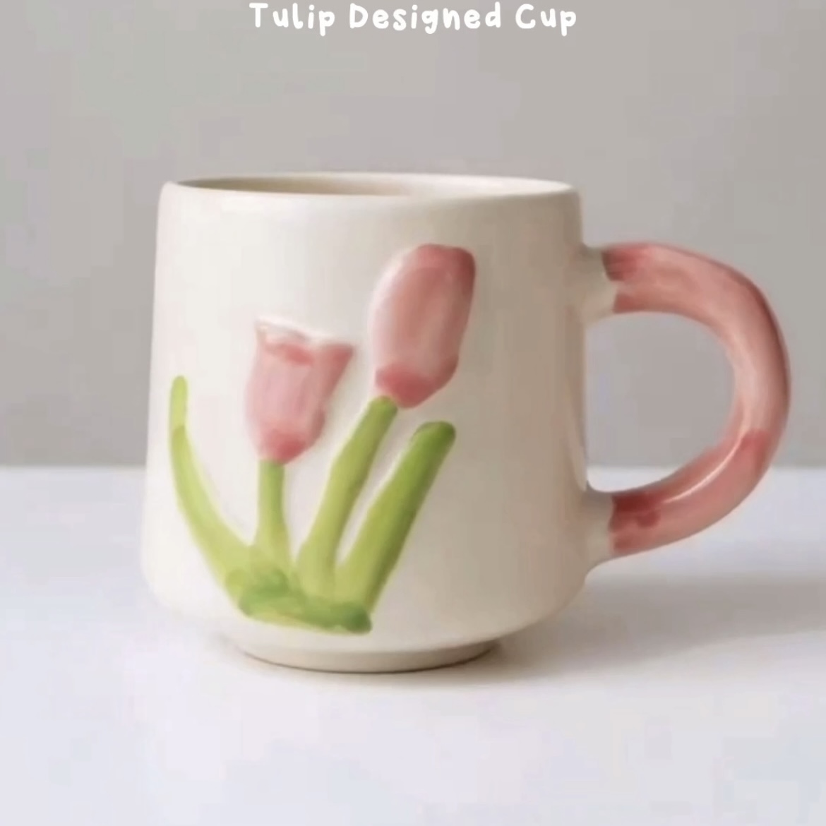 Cute Aesthetic Ceramic Cups & Saucer Set (Pinterest Style Collection) - Image 8