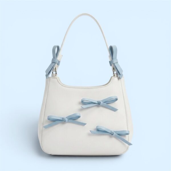 Women's Premium White Korean Style Sling Bag Trendy Crossbody Pookie Purse